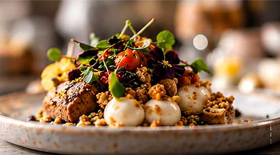 Fotografía de catering gastronómico